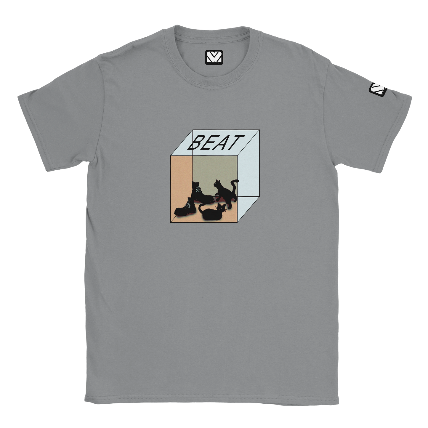 Beat Box (Boots and Cats) Classic Unisex Crewneck T-shirt